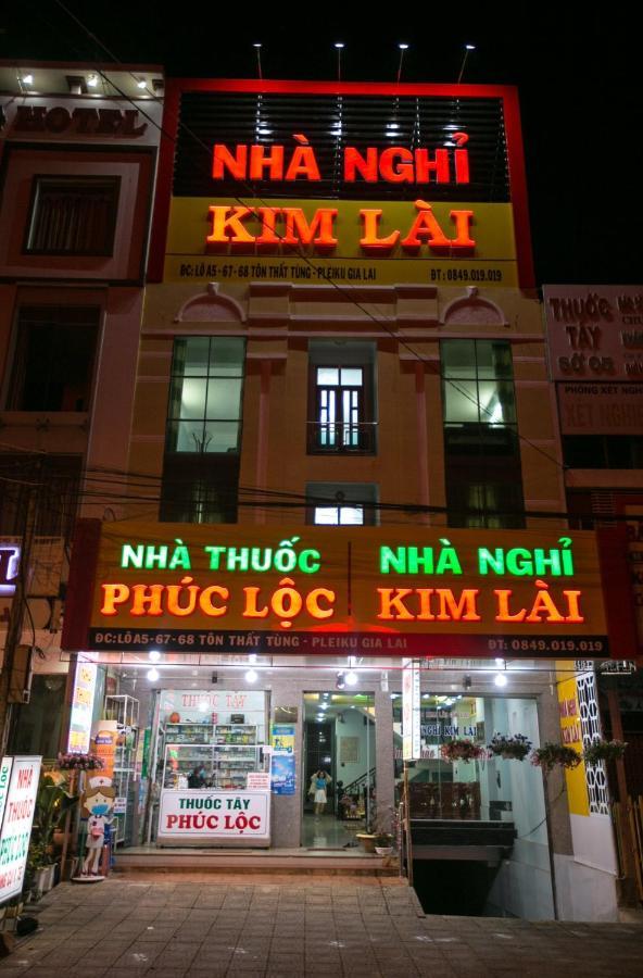 Nhà Nghỉ Kim Lài Plây Ku Exterior foto