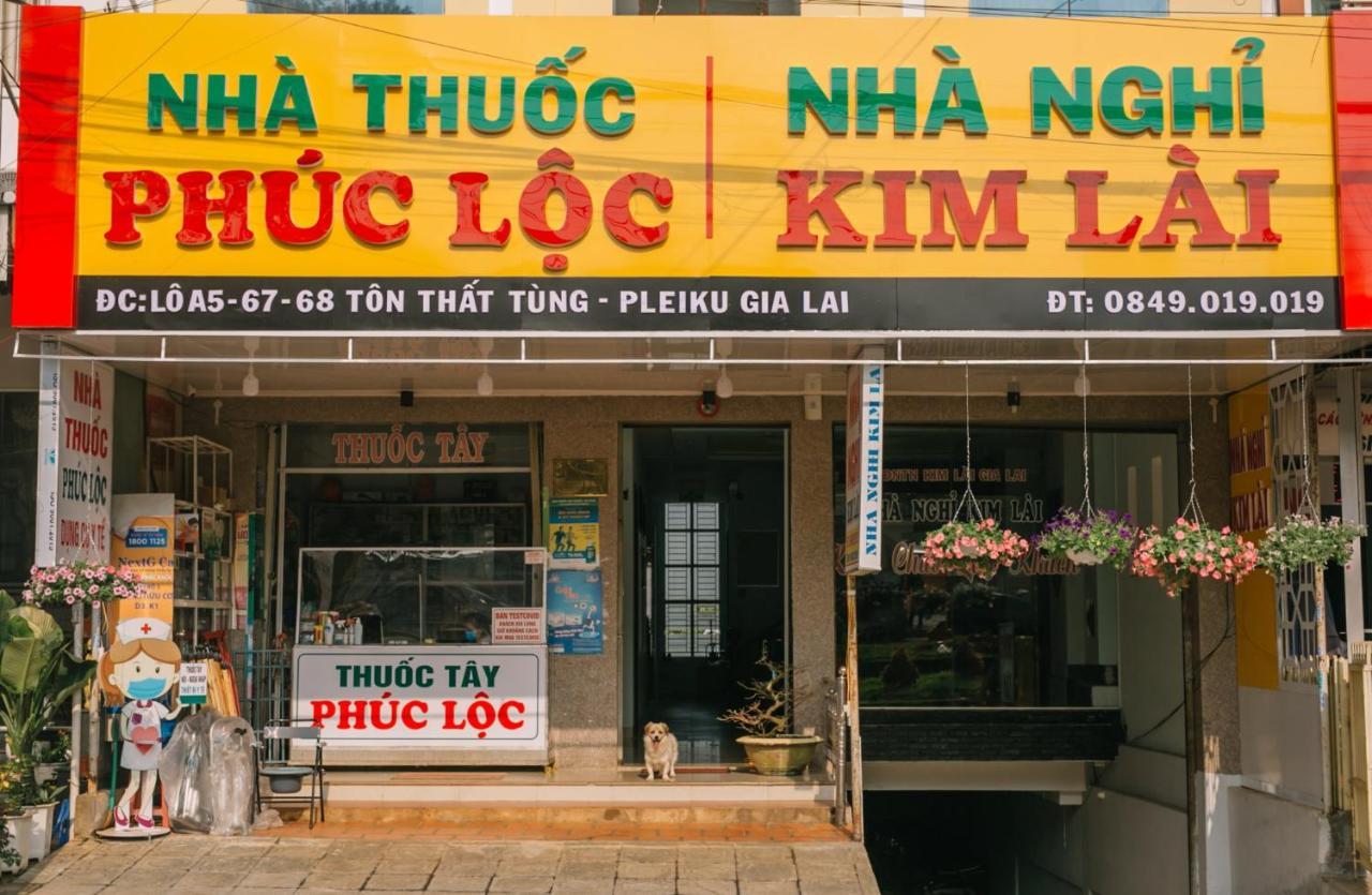 Nhà Nghỉ Kim Lài Plây Ku Exterior foto